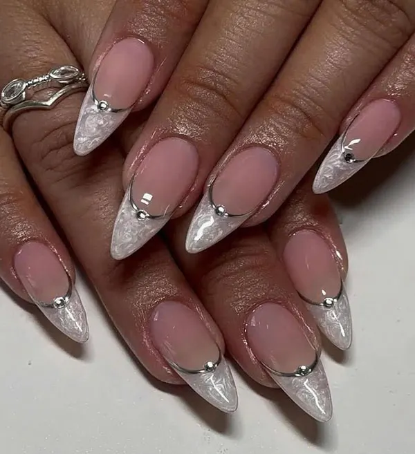 New French nail designs 31