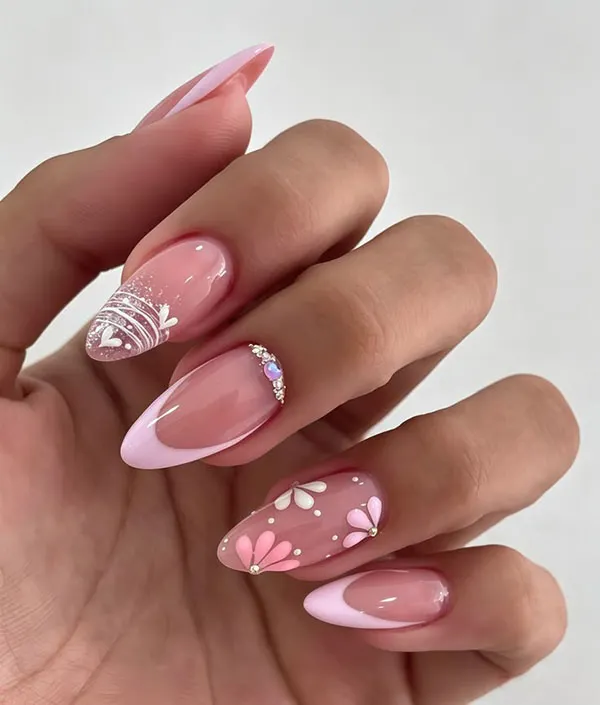 New French nail designs 32