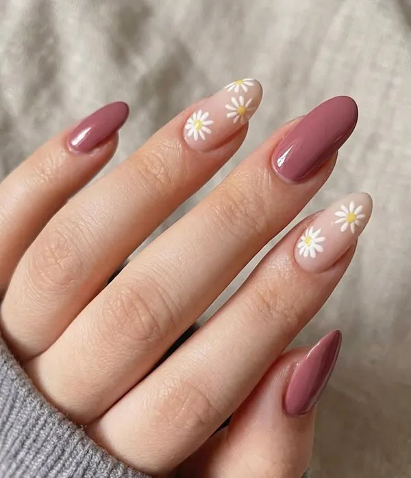 New dusty pink nail designs 19