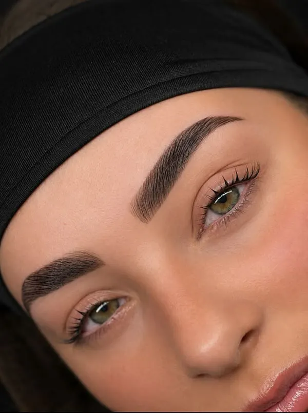 مدل جدید ابرو میکرو 2026 | مدل های طبیعی که این روزها ترند شدهاند! 21 New micro eyebrow model 14
