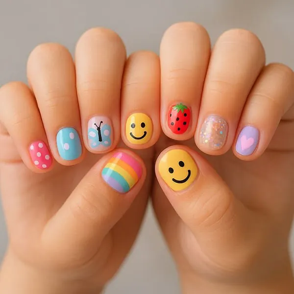 New nail designs for children 15