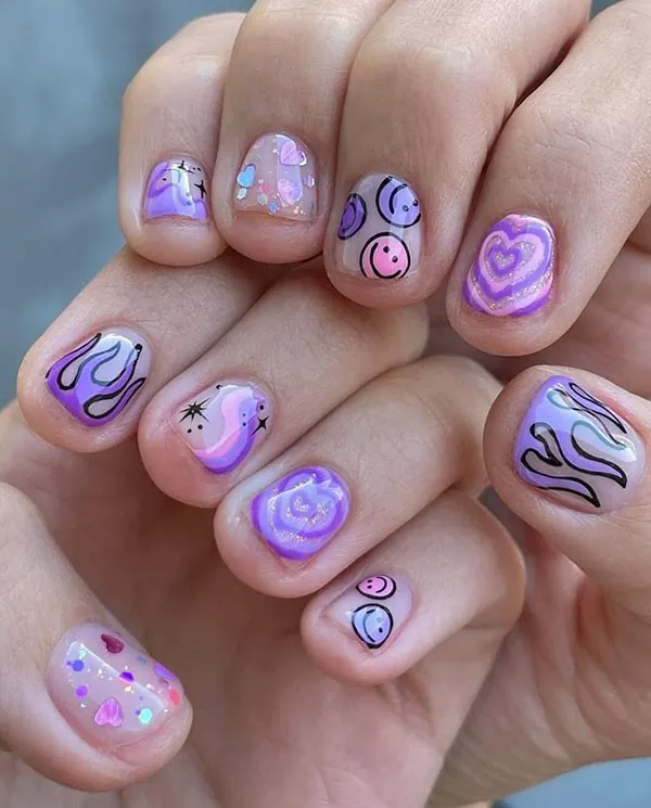 New nail designs for children 3