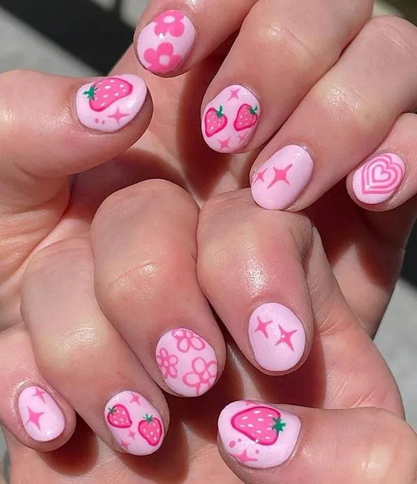 New nail designs for children 5