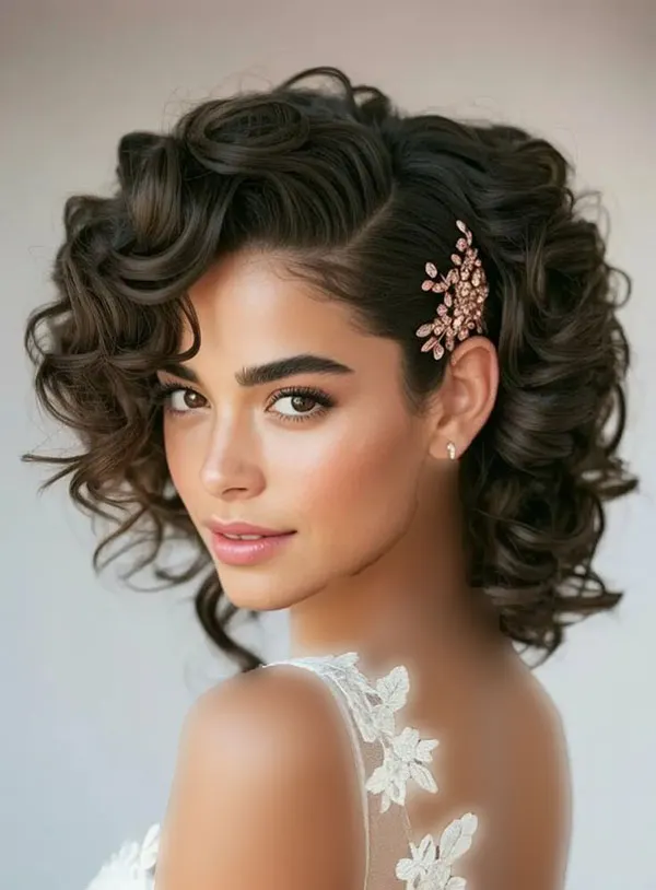New short curly hairstyle 24