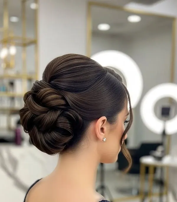 New stylish updo hairstyle 11