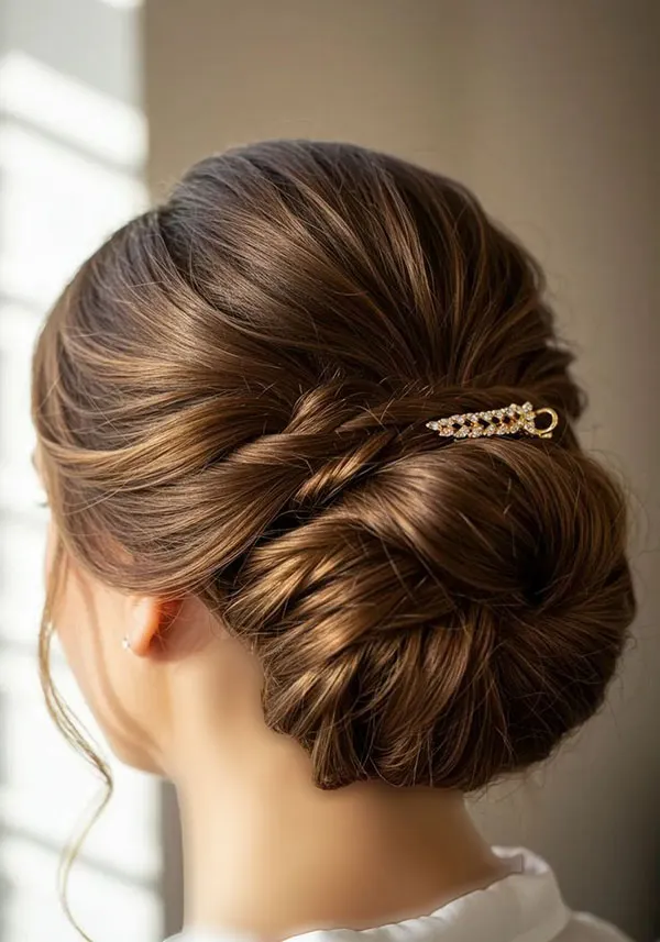 New stylish updo hairstyle 17