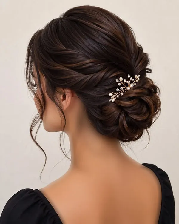 New stylish updo hairstyle 18