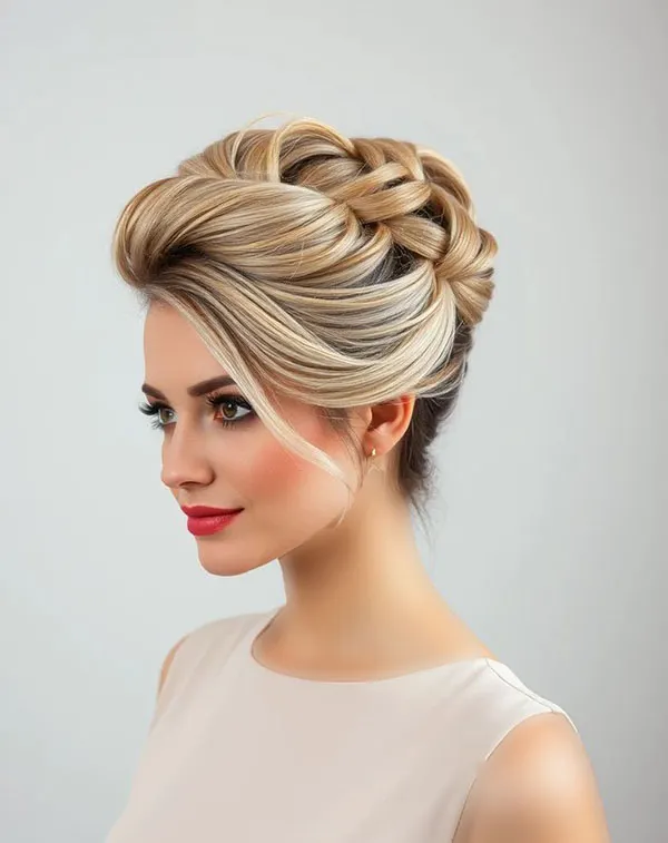 New stylish updo hairstyle 23