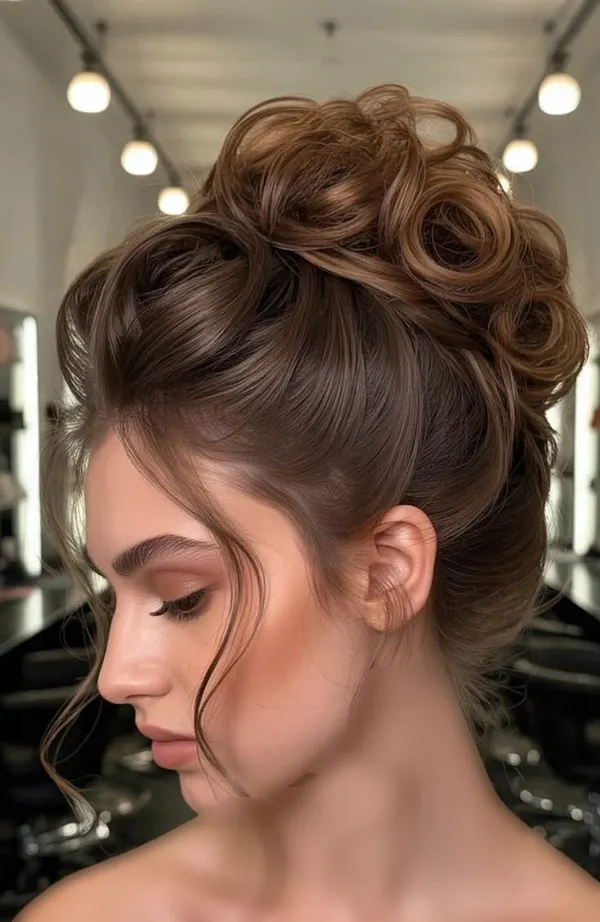 New stylish updo hairstyle 27