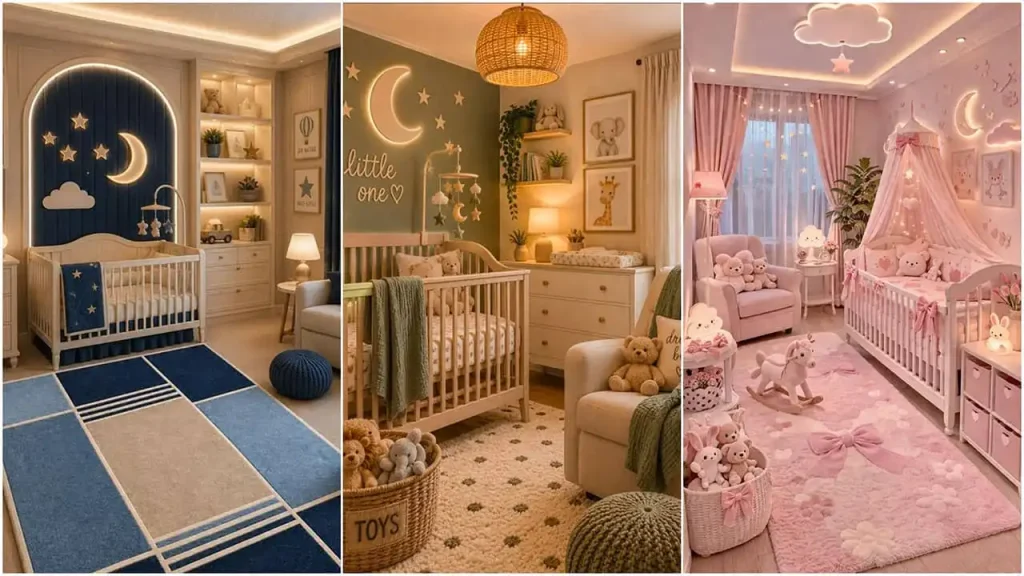 دیزاین اتاق نوزاد