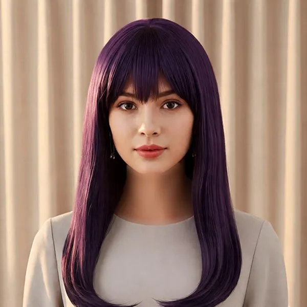 Purple hair color 11