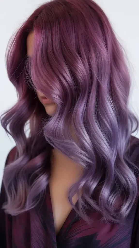 Purple hair color 13