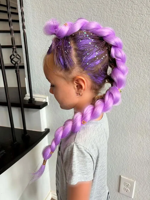 Purple hair color 18