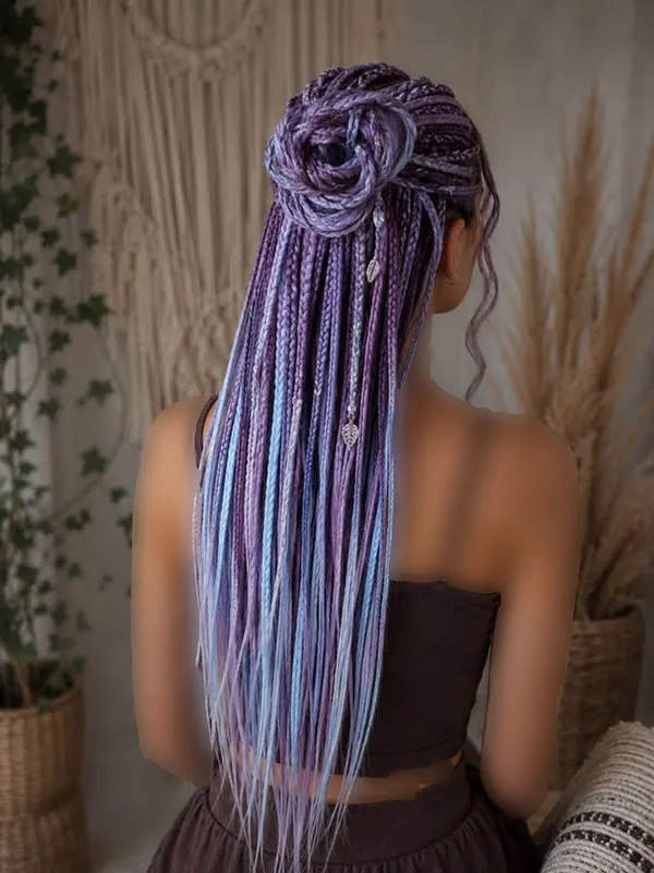 Purple hair color 24