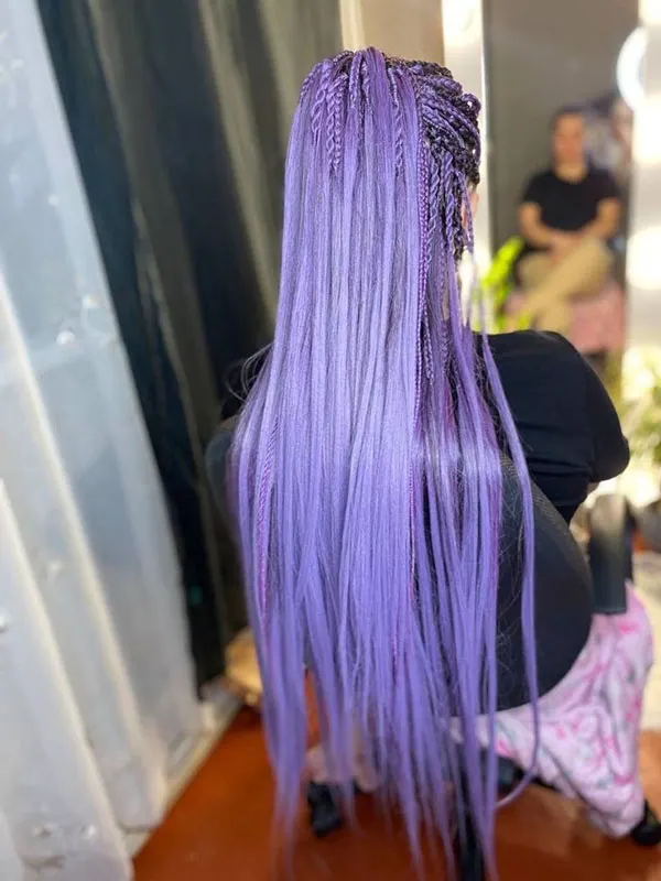 Purple hair color 25