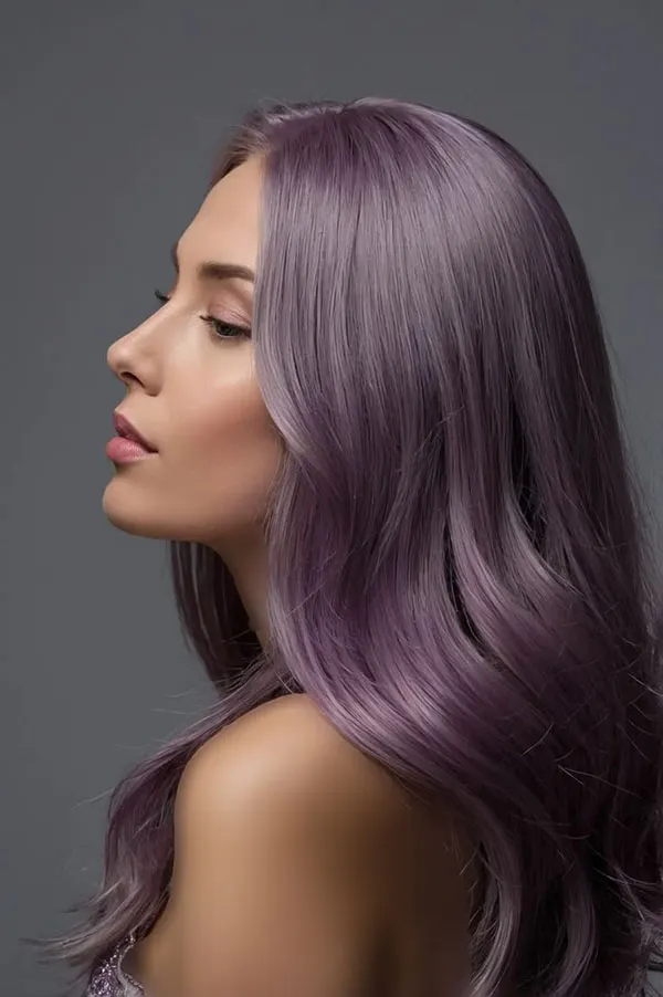 Purple hair color 26