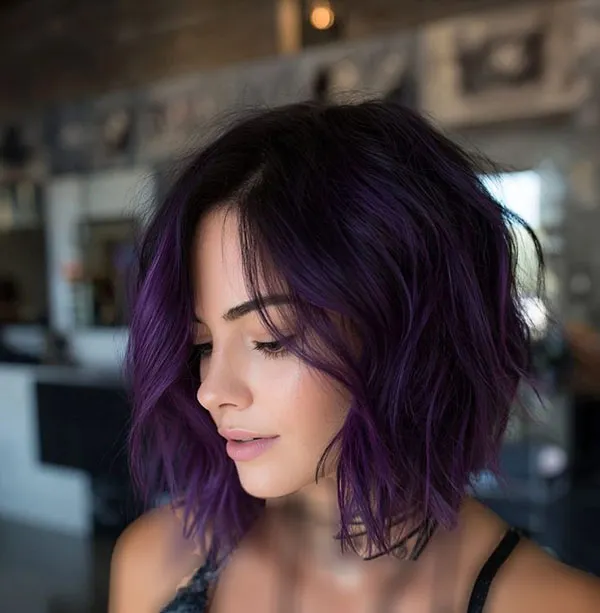 Purple hair color 3