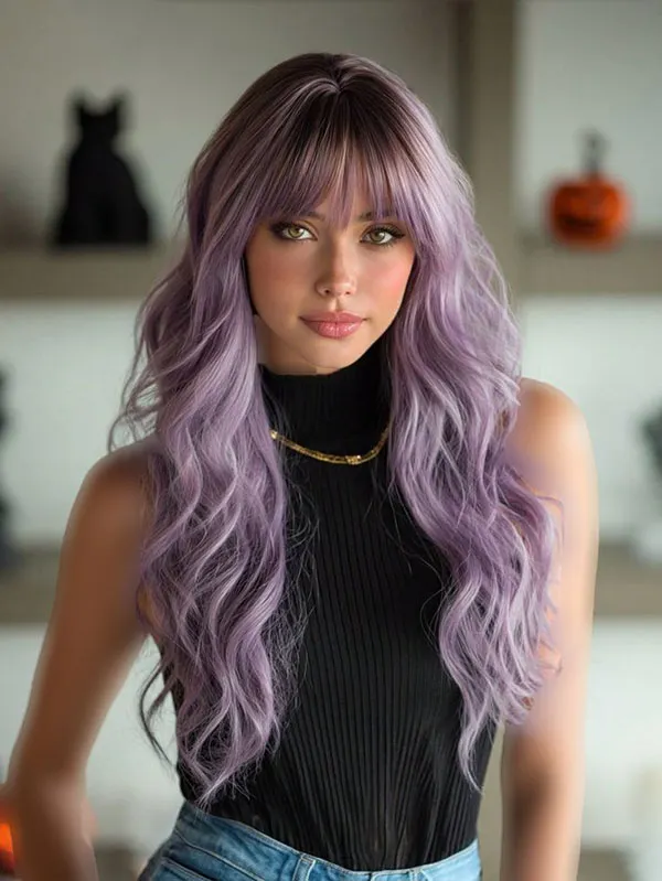 Purple hair color 6