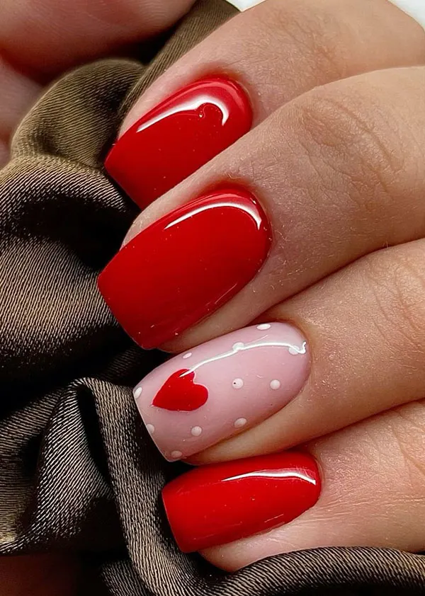 Red Nail Polish Designs 18