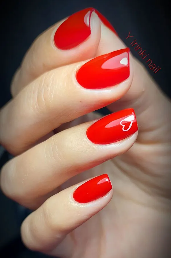 Red Nail Polish Designs 26