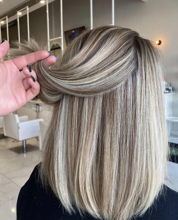 هایلایت موی کوتاه دخترانه؛ 30 ایده شیک که چهرهات را متفاوت میکند! 18 Short hair highlights 15