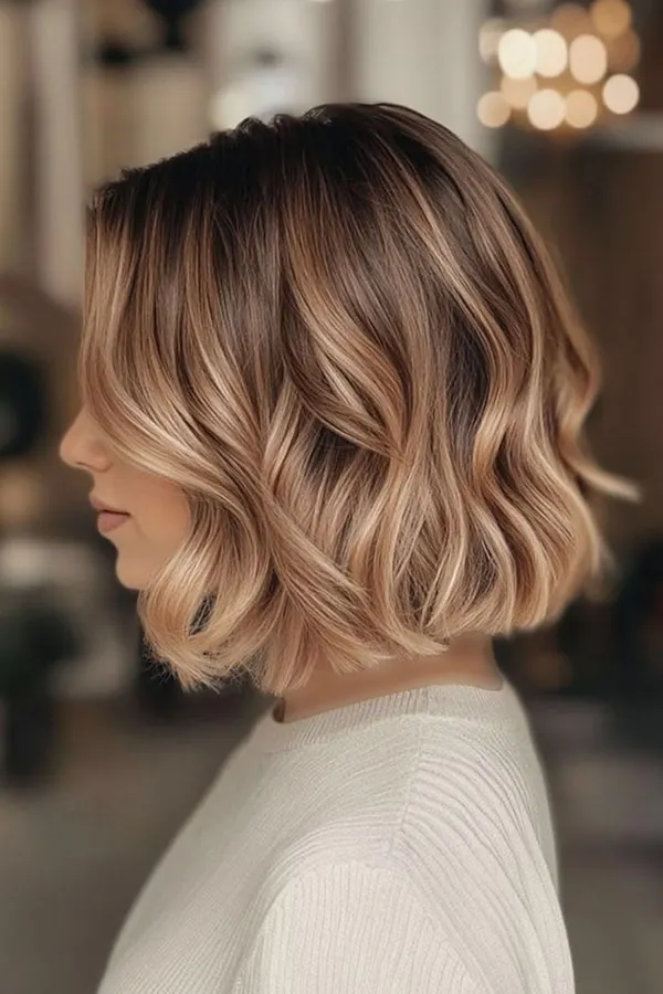 هایلایت موی کوتاه دخترانه؛ 30 ایده شیک که چهرهات را متفاوت میکند! 30 Short hair highlights 27