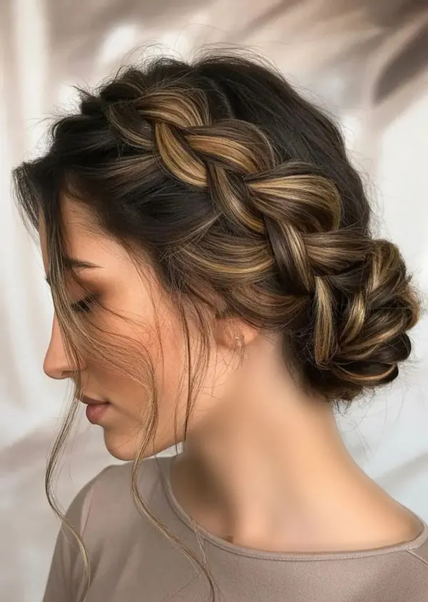 Simple and beautiful hair braid 2