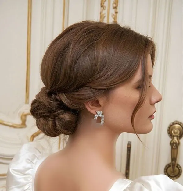 Simple formal updo hairstyle 10
