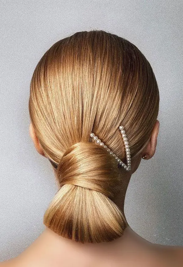 Simple formal updo hairstyle 28