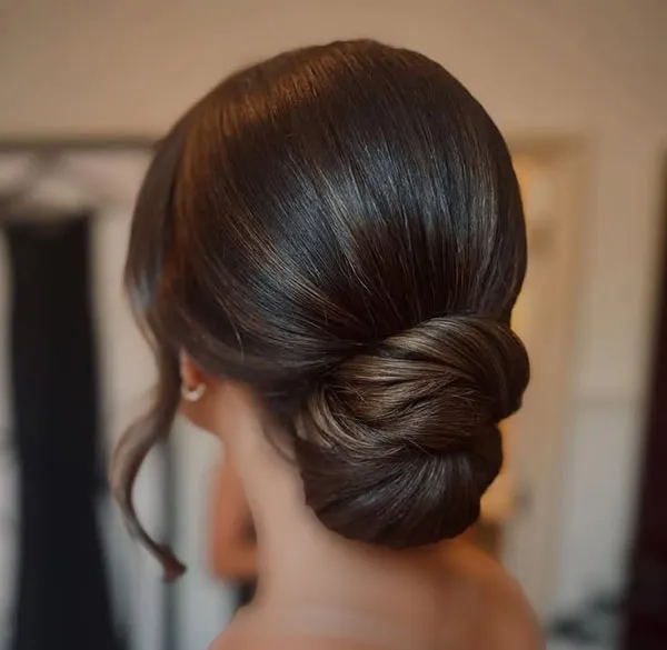 Simple formal updo hairstyle 5