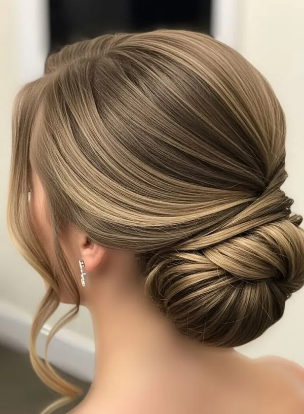 Simple formal updo hairstyle 8