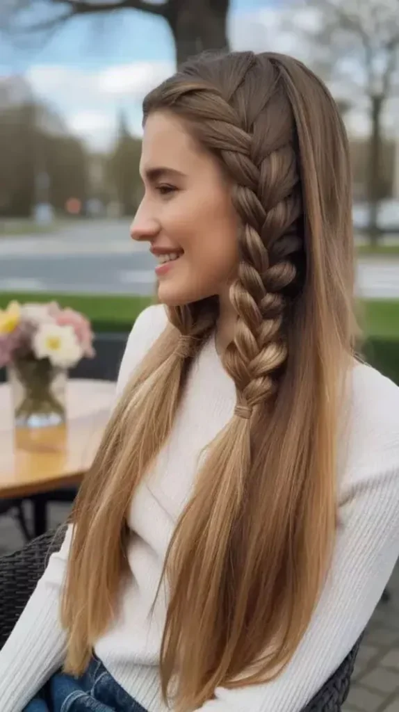32 مدل بافت موی ساده و جدید برای استایل روزمره! 18 Simple hairstyle 11