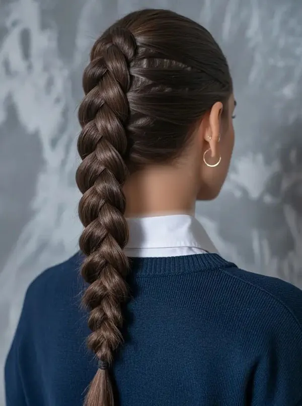 32 مدل بافت موی ساده و جدید برای استایل روزمره! 20 Simple hairstyle 13