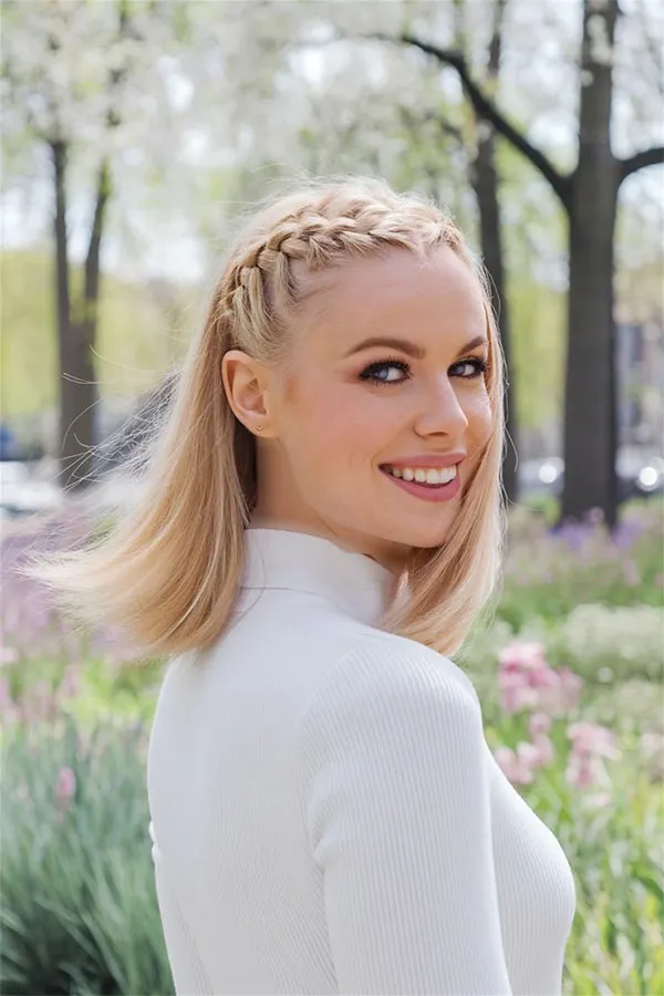 32 مدل بافت موی ساده و جدید برای استایل روزمره! 21 Simple hairstyle 14