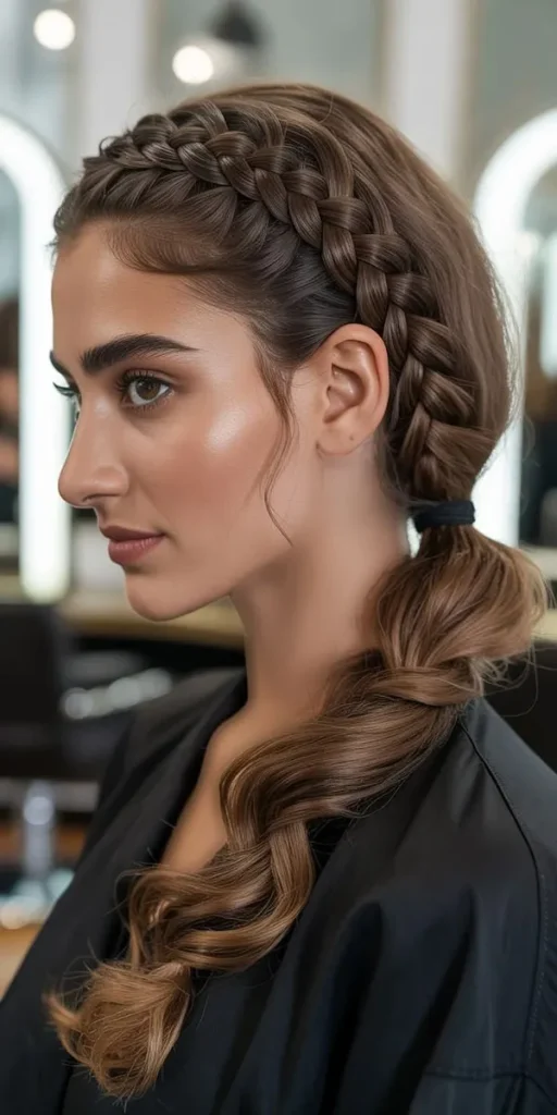 32 مدل بافت موی ساده و جدید برای استایل روزمره! 22 Simple hairstyle 15