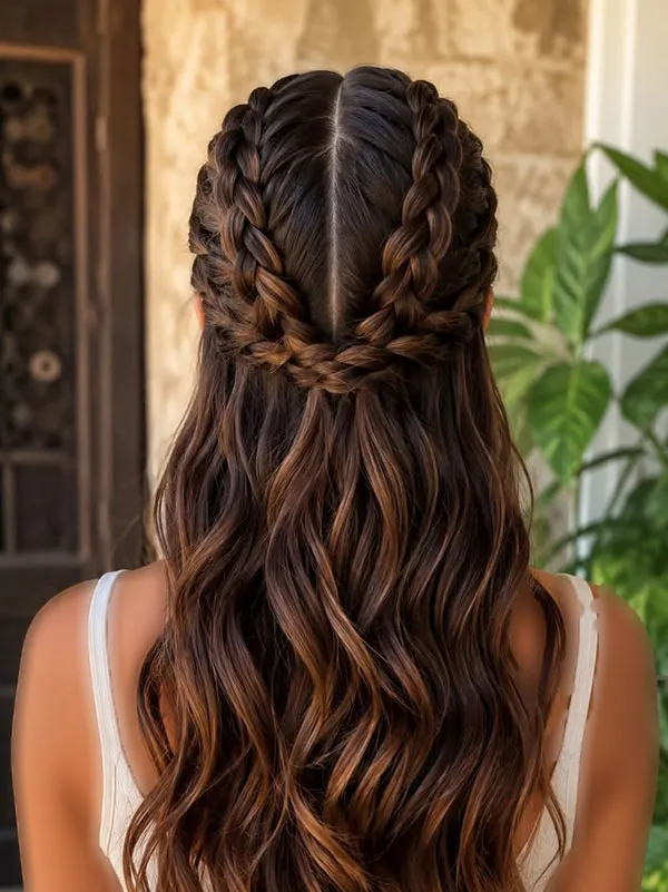 32 مدل بافت موی ساده و جدید برای استایل روزمره! 23 Simple hairstyle 17