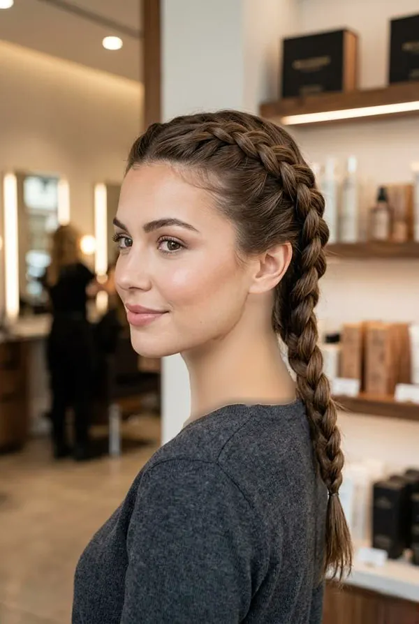 32 مدل بافت موی ساده و جدید برای استایل روزمره! 26 Simple hairstyle 19