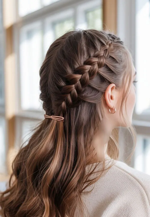 32 مدل بافت موی ساده و جدید برای استایل روزمره! 10 Simple hairstyle 3