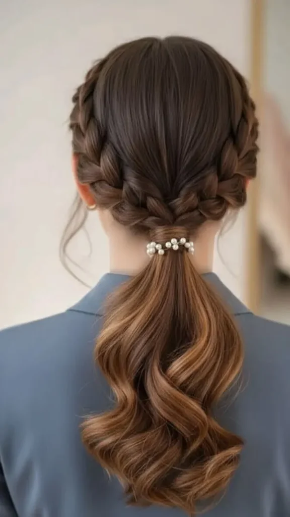 32 مدل بافت موی ساده و جدید برای استایل روزمره! 12 Simple hairstyle 5