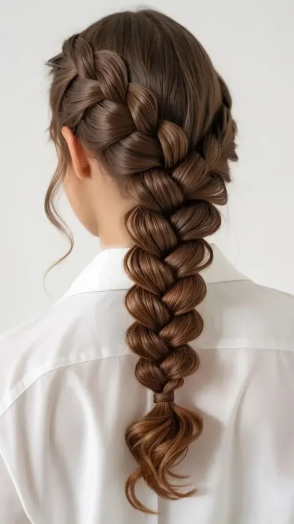 32 مدل بافت موی ساده و جدید برای استایل روزمره! 13 Simple hairstyle 6