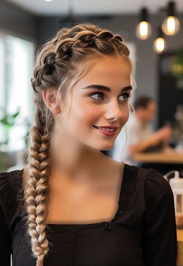 32 مدل بافت موی ساده و جدید برای استایل روزمره! 15 Simple hairstyle 8