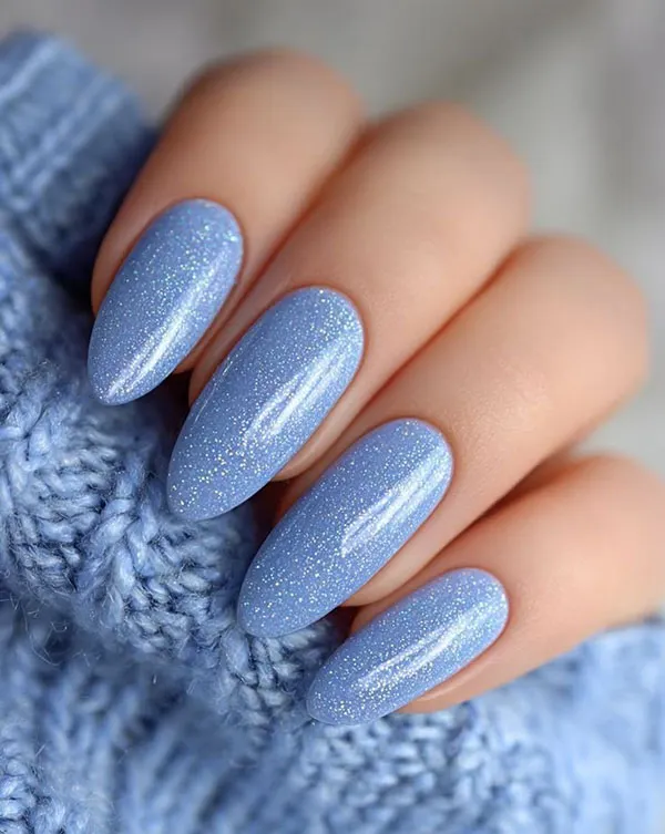 Sky blue nail polish 22