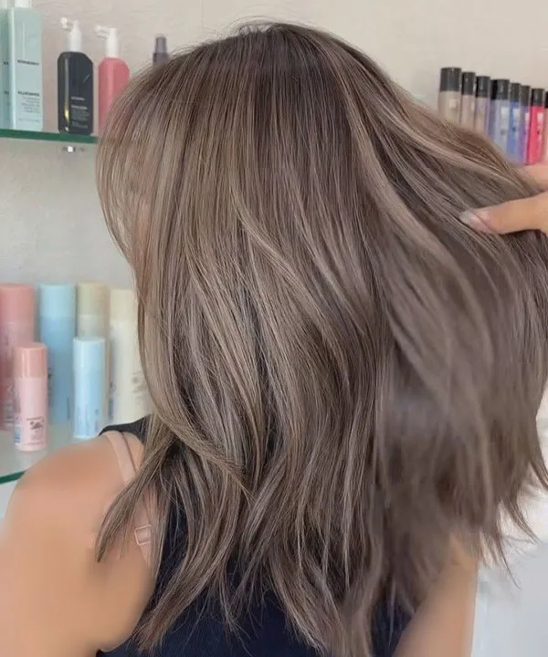 Smoky brown hair color 12