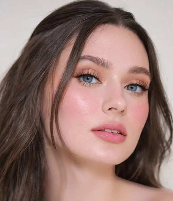 Soft girly makeup 12