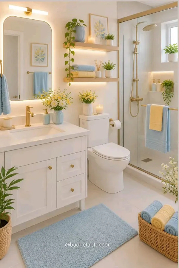 30 ایده دیزاین سرویس بهداشتی شیک که خانهات را لوکستر نشان میدهد! 5 Stylish bathroom design 2