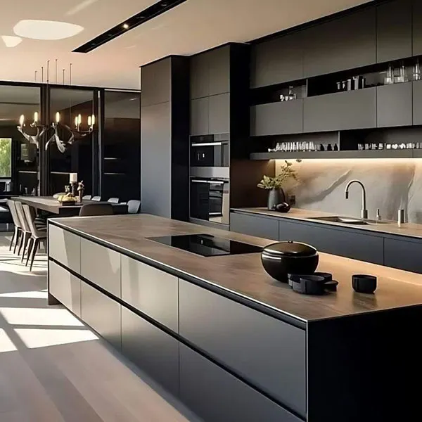 32 طرح کابینت آشپزخانه شیک؛ چیزی که هیچکس قبل از نصب به شما نمیگوید! 14 Stylish kitchen cabinet design 10