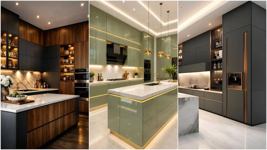 طرح کابینت آشپزخانه شیک
