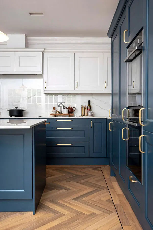 32 طرح کابینت آشپزخانه شیک؛ چیزی که هیچکس قبل از نصب به شما نمیگوید! 21 Stylish kitchen cabinet design 17
