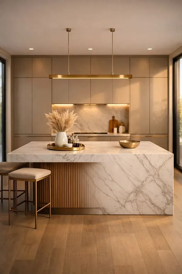 32 طرح کابینت آشپزخانه شیک؛ چیزی که هیچکس قبل از نصب به شما نمیگوید! 24 Stylish kitchen cabinet design 22