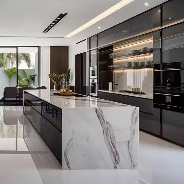 32 طرح کابینت آشپزخانه شیک؛ چیزی که هیچکس قبل از نصب به شما نمیگوید! 26 Stylish kitchen cabinet design 25
